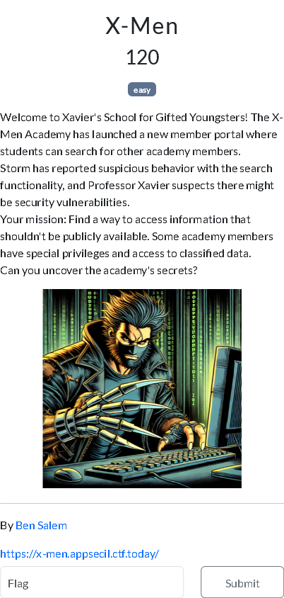 problem description