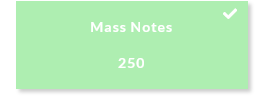 Mass Notes