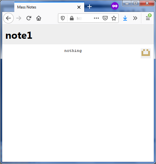 mass notes note screen