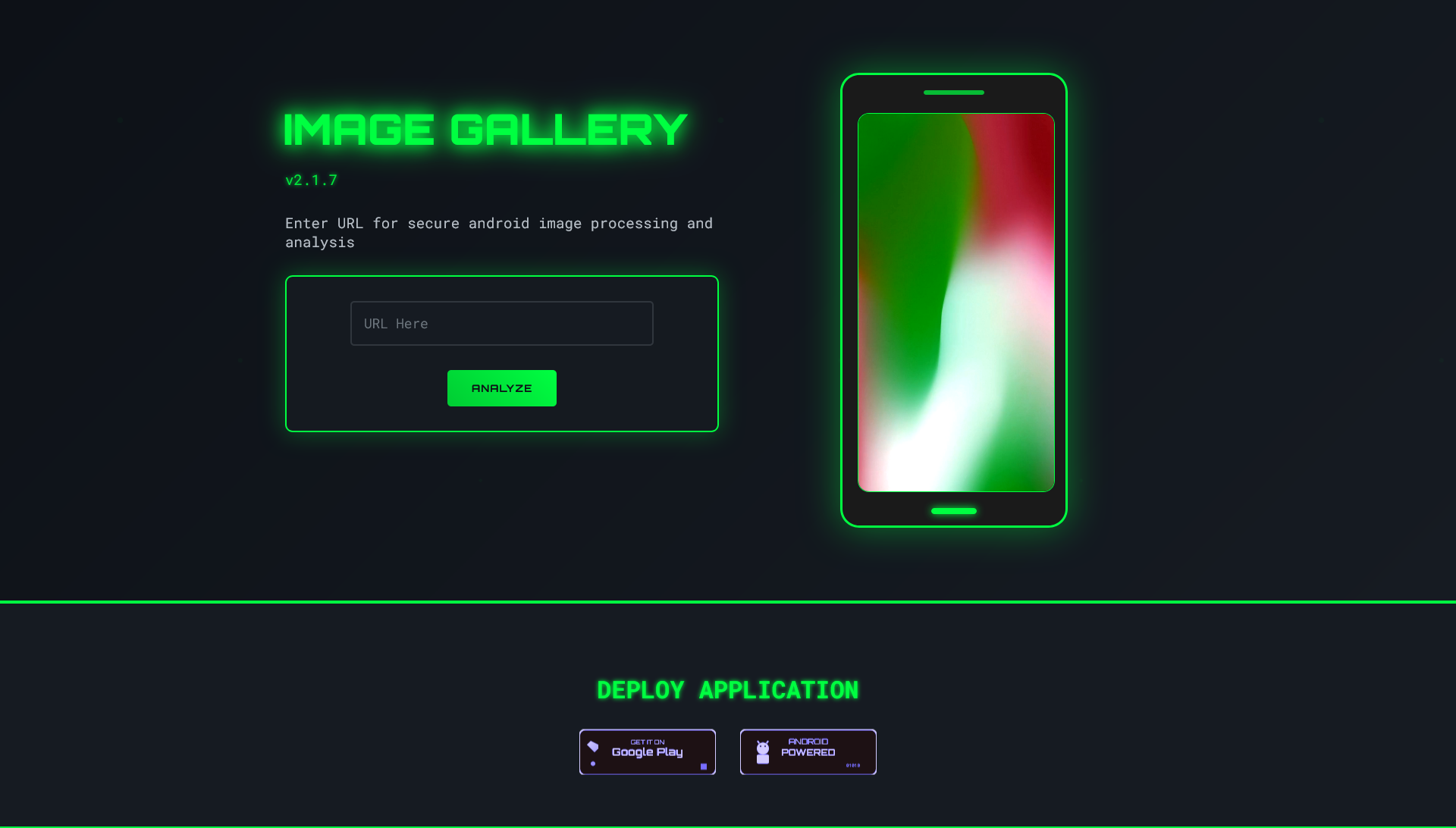 Image Gallery Web Page