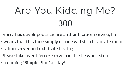 problem description content