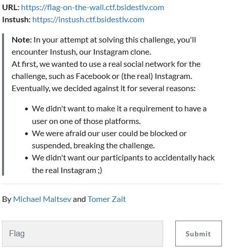 problem description credits